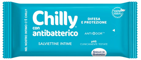 manetti h roberts c chilly salviette intime antibatteriche 12 pezzi chilly ean 8002410034493
