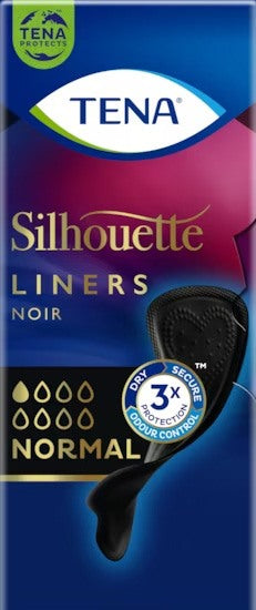 essity proteggi slip nero incontinenza leggera tena silhouette noir normal 26 pezzi tena ean 7322541157641