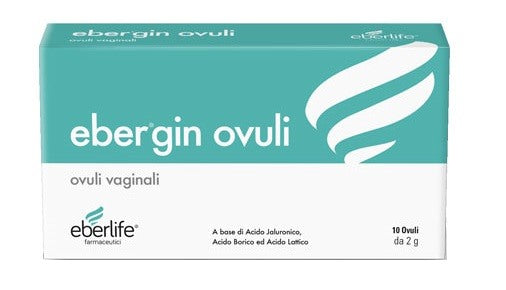 eberlife ebergin ovuli vaginali 10 pezzi eberlife farmaceutici