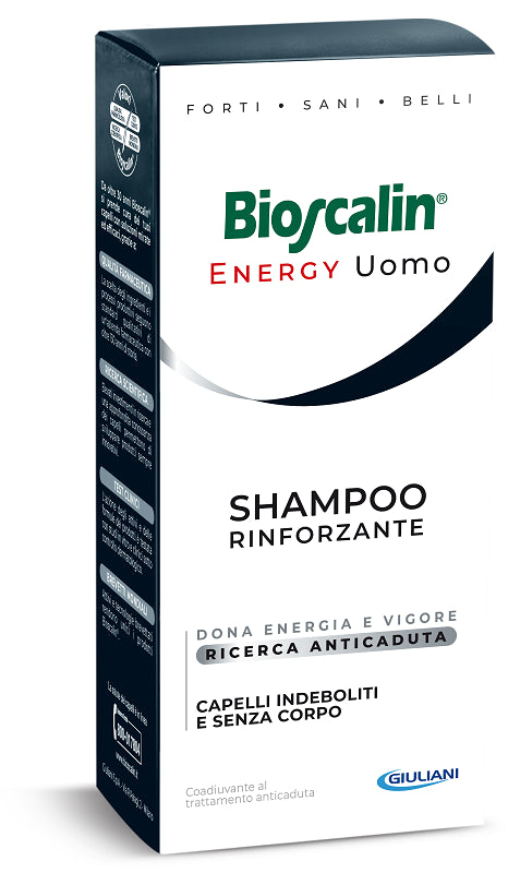 giuliani promo bioscalin energy shampoo rinforzante maxi size 400 ml bioscalin
