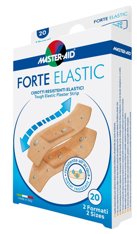 pietrasanta cerotto master aid elastic 20 pezzi 2 formati master aid ean 8032956145476