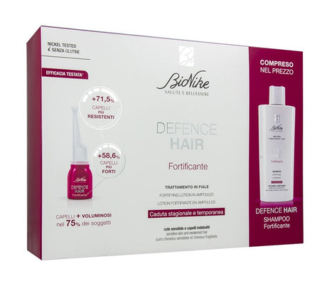 icim bionike defence hair bipack ridensificante 21 fiale 6 ml shampoo 200 ml bionike ean 8029041163705