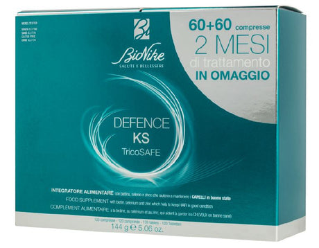 icim bionike defence ks tricosafe bipack 60 compresse 60 compresse bionike ean 8029041165891