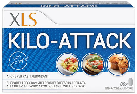 perrigo italia xls kilo attack 30 compresse xls ean 8004283160385