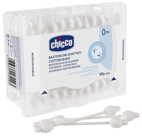 chicco artsana chicco bastoncini cotonati 60 pezzi chicco ean 8058664134403