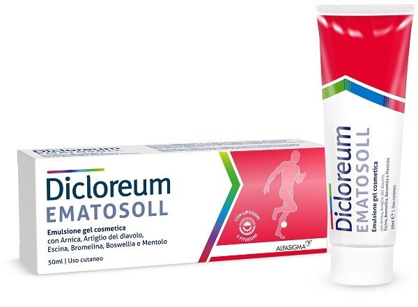 alfasigma chc dicloreum ematosoll gel 50 ml dicloreum ean 8020030150041