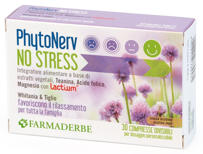 farmaderbe phytonerv no stress 30 compresse farmaderbe ean 8058456784571