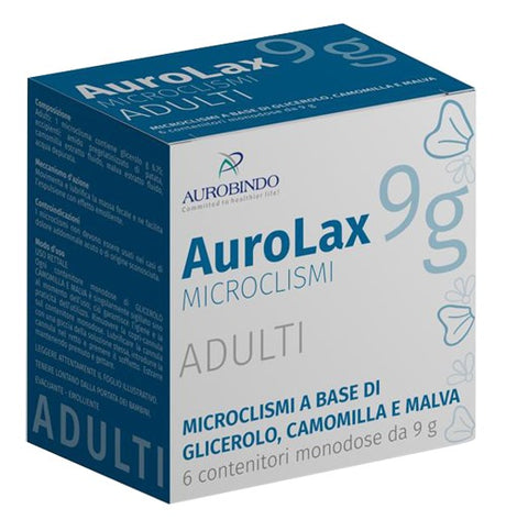aurobindo etico microclismi per adulti aurolax 6 contenitori 9 g aurolax