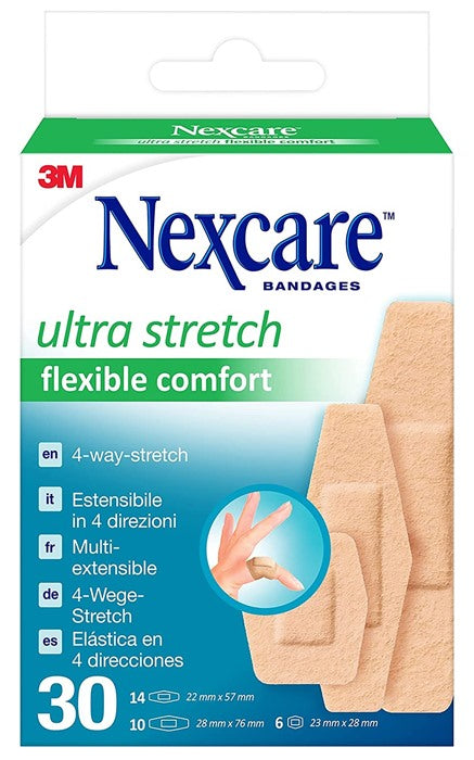 3m italia polifarma cerotto preparato nexcare comfort 360 gradi n1130asd04 assortiti 3 misure 14 cerotti 22x57mm 6 cerotti 23x28mm 10 cerotti 28x76mm 3m ean 4054596757349