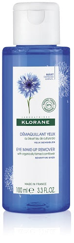 pierre fabre klorane struccante occhi fiordaliso bio 100 ml klorane ean 3282770204209