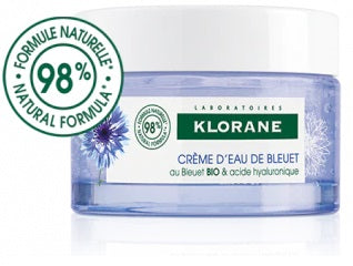 pierre fabre klorane gel crema risveglio fresco fiordaliso bio acido ialuronico 50 ml klorane ean 3282770208016