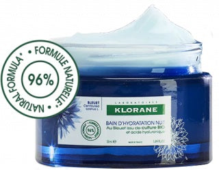 pierre fabre klorane crema idratante notte fiordaliso acido ialuronico 50 ml klorane ean 3282770208047