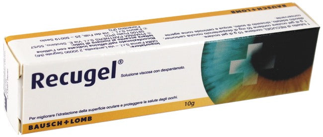 gmm farma srl recugel gel oculare dexapantenolo tubetto 10 g recugel