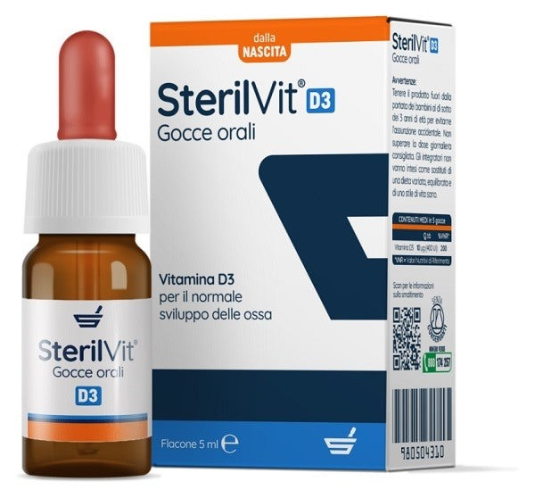 steril farma sterilvit d3 gocce 5 ml sterilvit