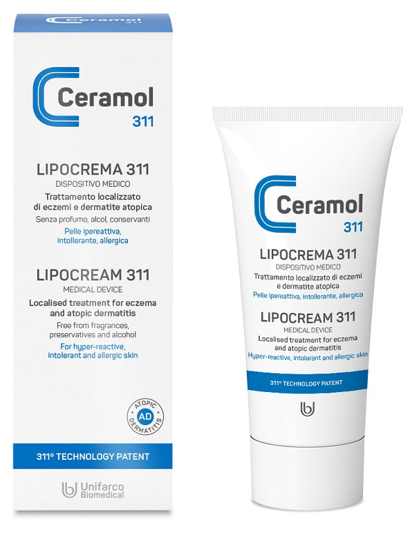 unifarco ceramol lipocrema 311 50 ml unifarco ean 8029408107021
