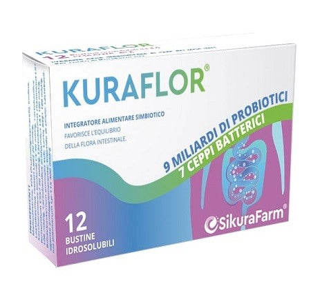 kurafarm kuraflor 12 bustine idrosolubili