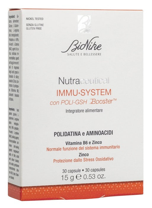 icim bionike nutraceutical immu system 30 compresse bionike ean 8029041185011