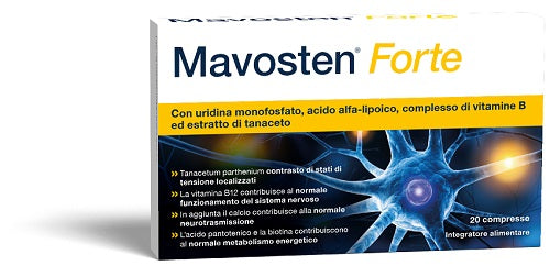 de salute mavosten forte 20 compresse ean 4260422115058