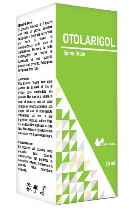 fera pharma otolarisol kit fialoidi nebulizzatore nasale fera pharma
