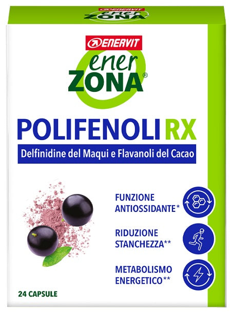 enervit enerzona polifenoli rx 24 capsule enervit ean 8007640902406