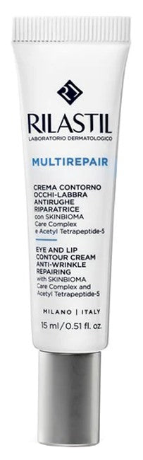 ganassini cosmetic rilastil multirepair contorno occhi labbra nuova formula 15 ml rilastil ean 8050444858851