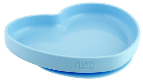 artsana chicco chicco piatto cuore ventosa silicone blu chicco ean 8058664127542