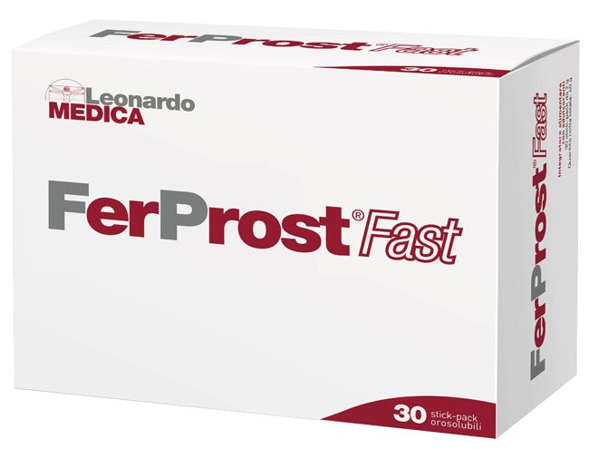 leonardo medica ferprost fast 30 stick orosolubili ean 8050148750178