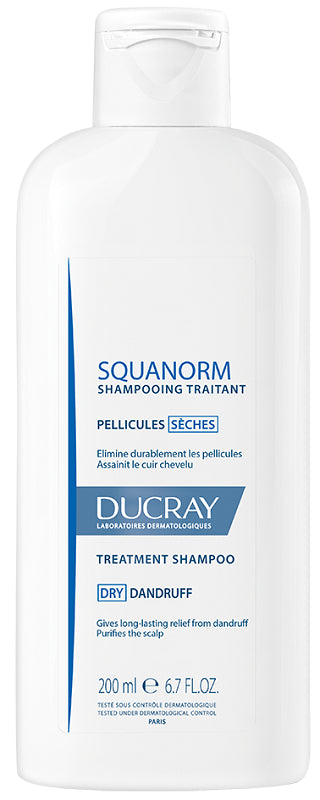 pierre fabre squanorm shampoo trattante antiforfora forfora secca 200 ml ducray ean 3282770140484