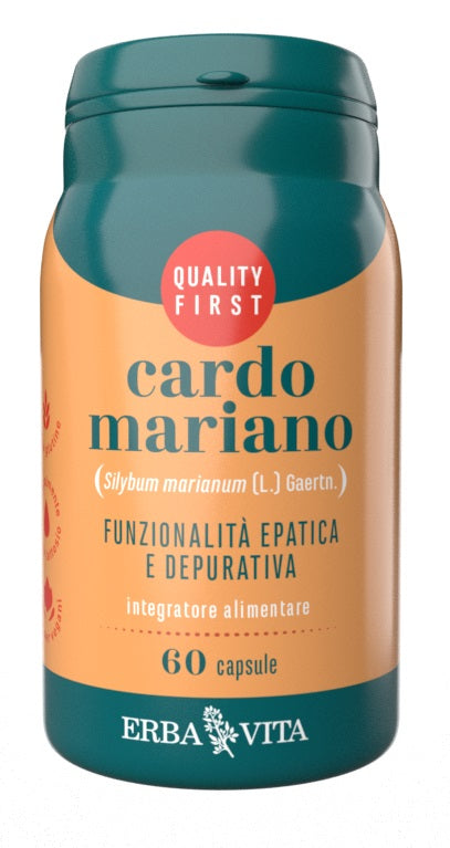 erba vita cardo mariano 60 capsule erba vita ean 0767787924461