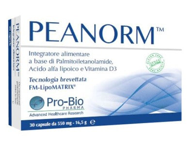 leading med peanorm 30 capsule pro bio integra ean 8013710504746
