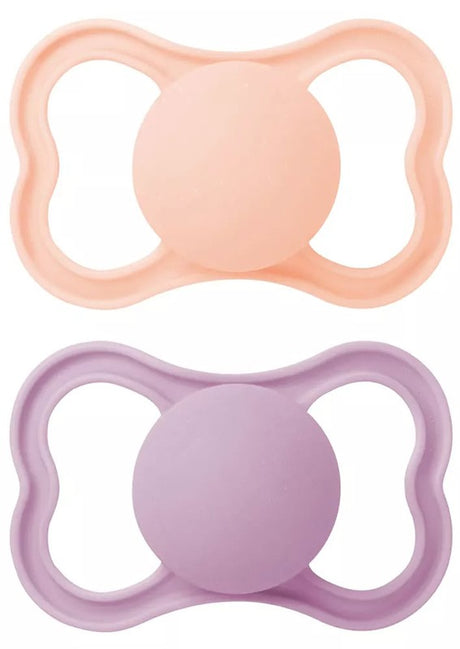 bamed baby italia mam air succhietto 16 mesi silicone femmina 2 pezzi mam ean 9001616840357