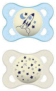 bamed baby italia mam succhietto original night 2 6 mesi silicone maschio 2 pezzi mam ean 9001616839603