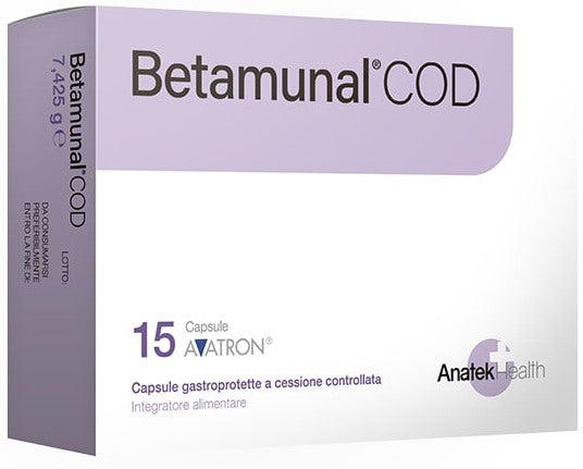 anatek health italia betamunal cod 15 capsule betamunal