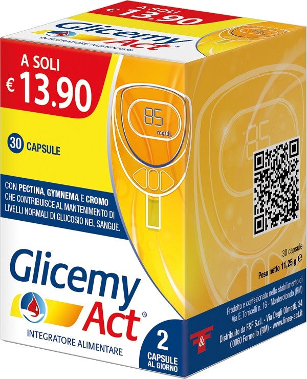 ff glicemy act 30 capsule ff ean 8030936400577