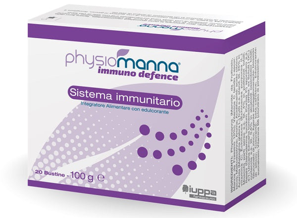 mannaceutica physiomanna immuno defence 20 bustine ean 8003497010066