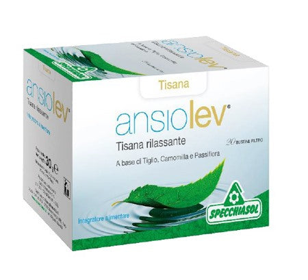 specchiasol named ansiolev tisana 20 filtri 30 g specchiasol ean 8002738955234