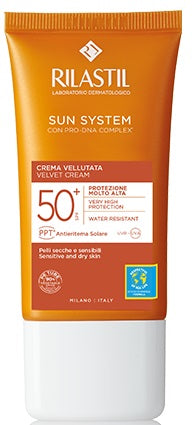 ganassini cosmetic rilastil sun system photo protection terapy spf 50 crema vellutante 50 ml rilastil ean 8050444859612