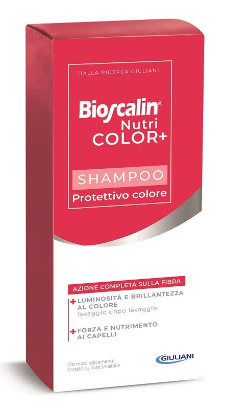 giuliani bioscalin nutricolor plus shampoo protettivo colore 200 ml bioscalin