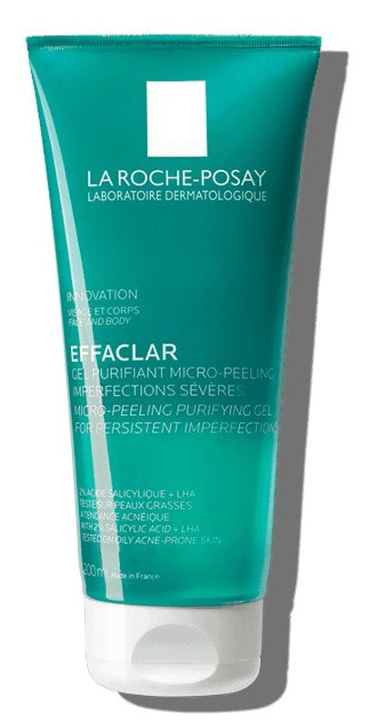 loreal posay effaclar gel micro peeling 200 ml la roche posay ean 3337875708265