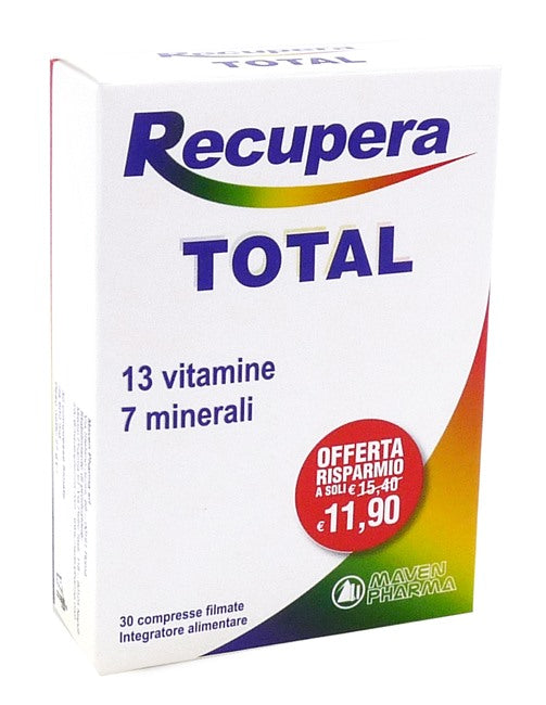 maven pharma recupera total 30 compresse