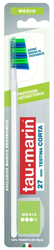 alfasigma chc taumarin professional spazzolino 27 medio testina corta protezione antibatterica taumarin ean 8020030110274