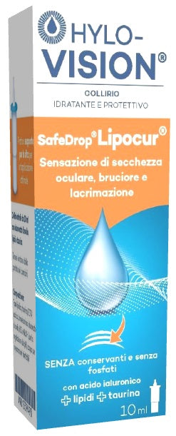 omnivision italia hylovision safe drop lipocur collirio 10 ml omnivision italia
