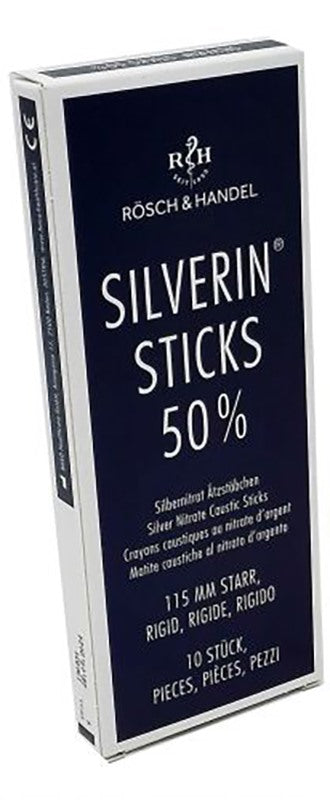 farvisan matita caustica silverin nitrato dargento 50 rigida lunghezza 115 mm 10 pezzi farvisan