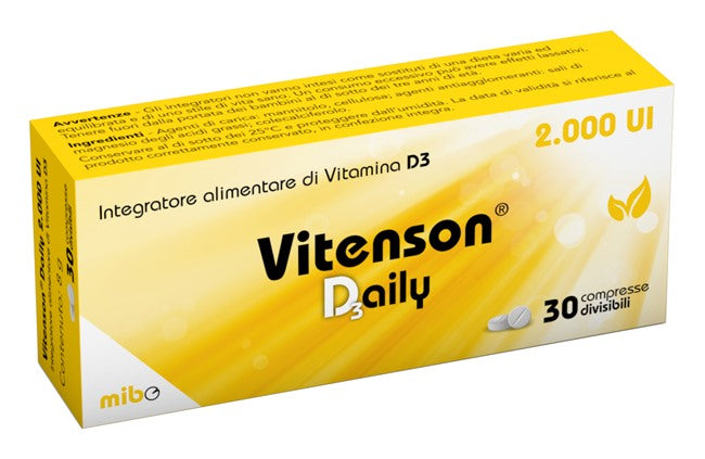 mibe pharma italia vitenson daily d3 2000 ui 30 compresse divisibili