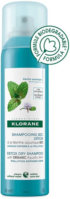 klorane pierre fabre it spa klorane shampoo secco menta 150 ml klorane ean 3282770207514