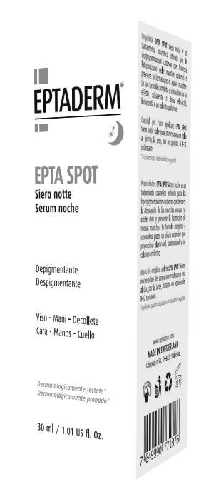 unika epta spot notte siero depigmentante 30 ml eptaderm ean 7649990771076