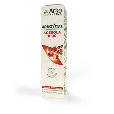 arkofarm arkovital acerola 1000 effervescente 20 compresse arkofarm ean 3578830124564