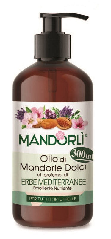 codefar mandorli erbe mediterranee olio corpo 300 ml codefar