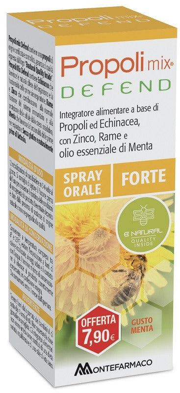 montefarmaco propoli mix defend spray adulti 30 ml montefarmaco ean 8058363617269