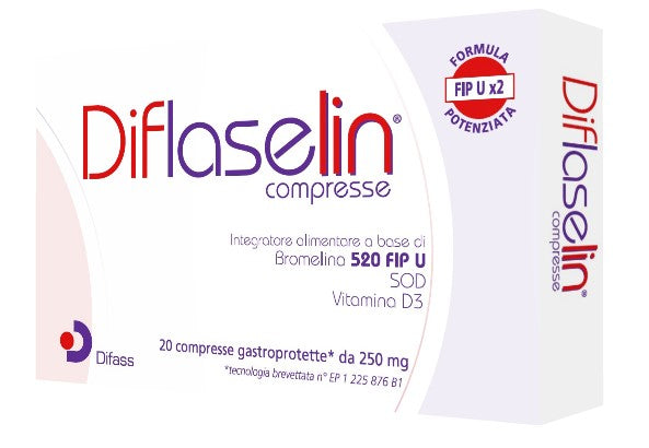 difass diflaselin 20 compresse gastroprotette 250 mg difass